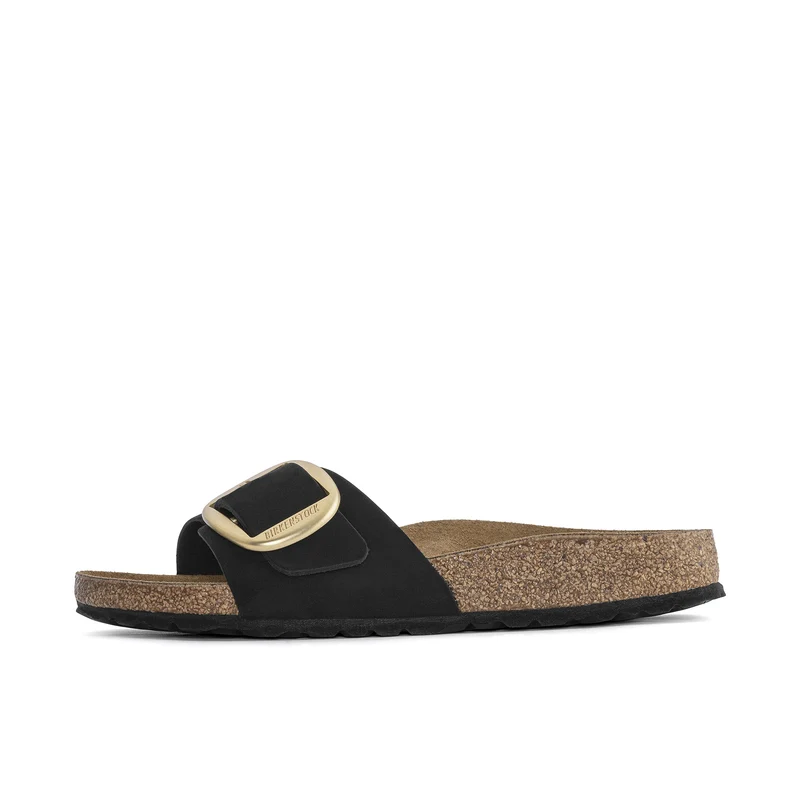 Sandalia nobuk negro MADRIDBIG Birkenstock