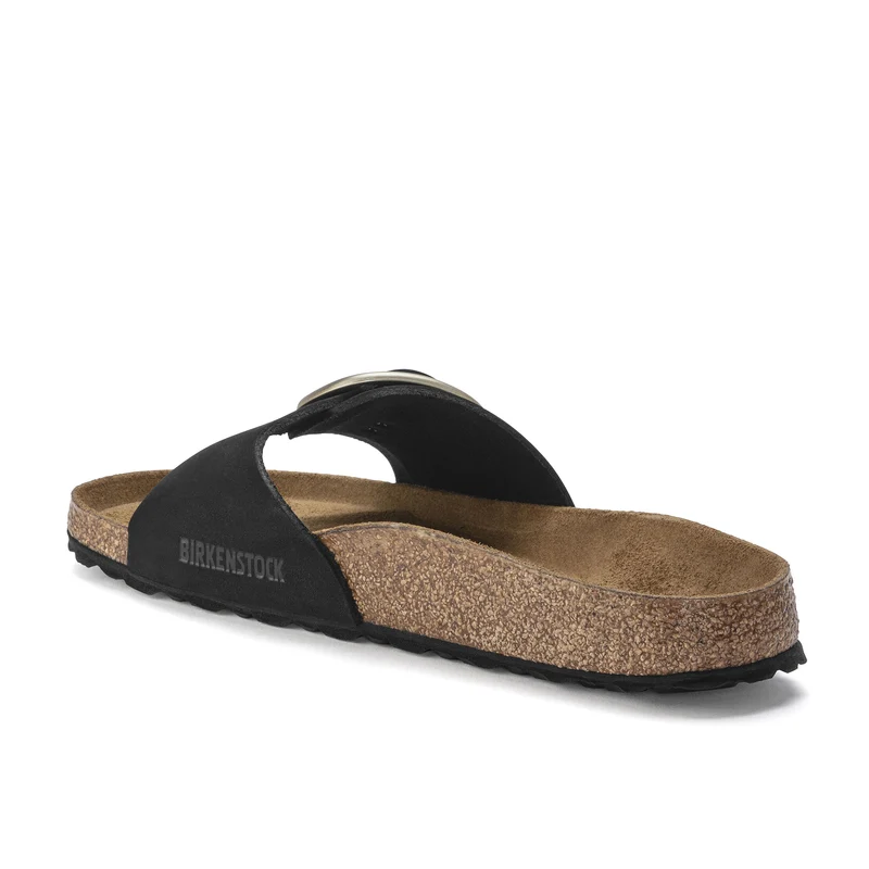 Sandalia nobuk negro MADRIDBIG Birkenstock