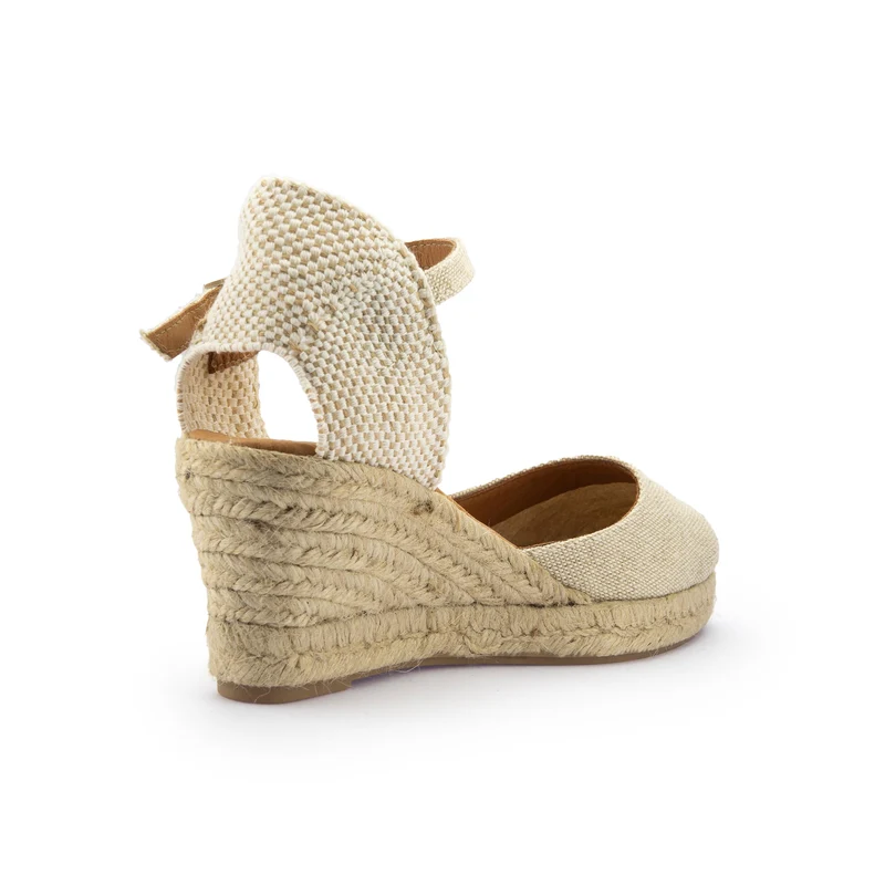 Alpargata lino beige 52SIMPLE Pepa & Cris