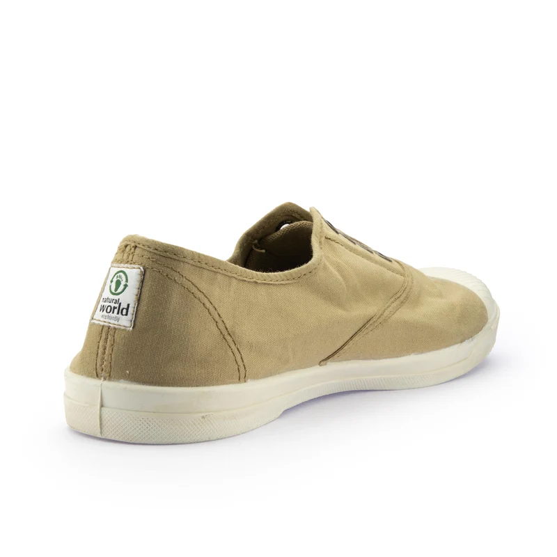 Zapatilla camel LONA3102 Natural World