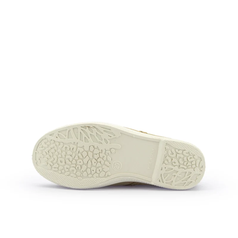 Zapatilla camel LONA470 Natural World