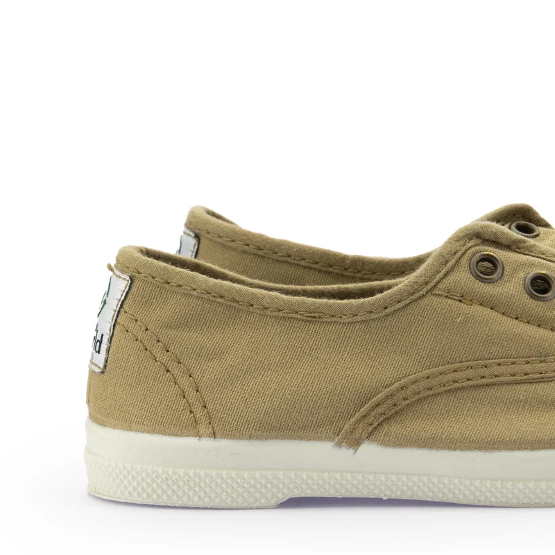 Zapatilla camel LONA470 Natural World
