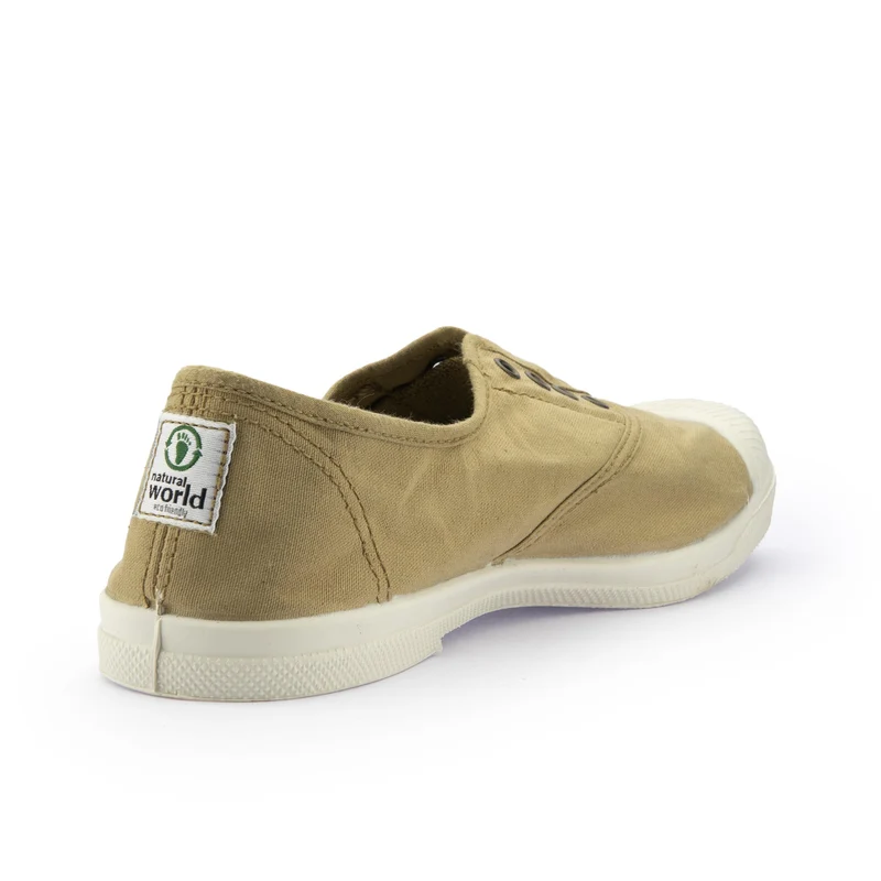 Zapatilla camel LONA102 Natural World