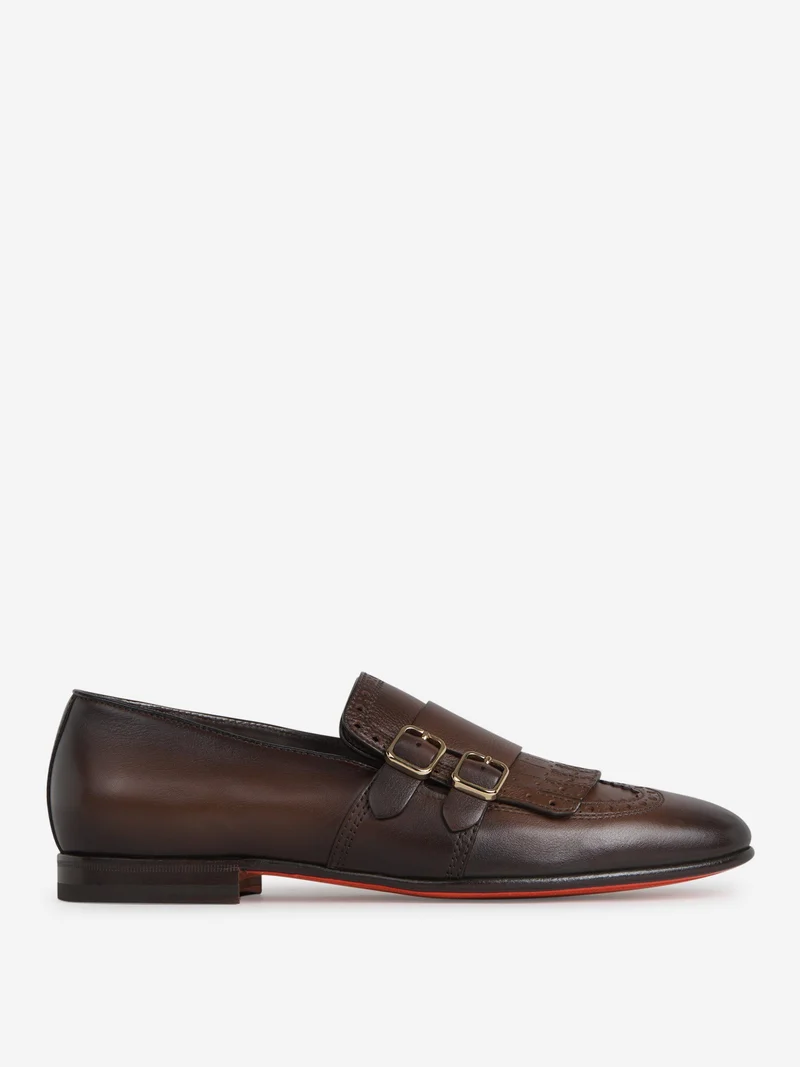 Mocasines Doble Hebilla Flecos