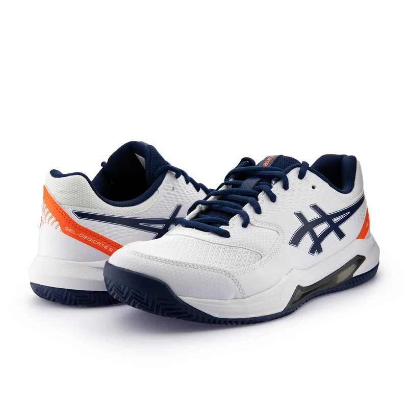 Deportiva blanco/azul/naranja GELDEDICATE8CLAY Asics