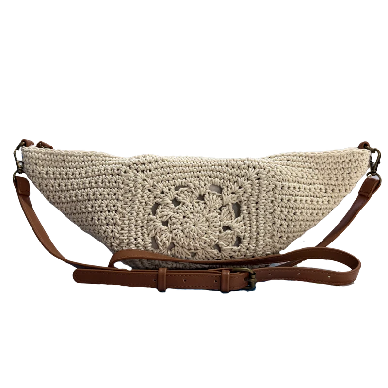 ACCESORIO BOLSO DIARIO MACRAME CUERO