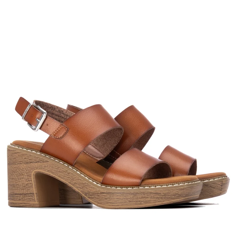 Sandalia de mujer con tacón Refresh 17517301