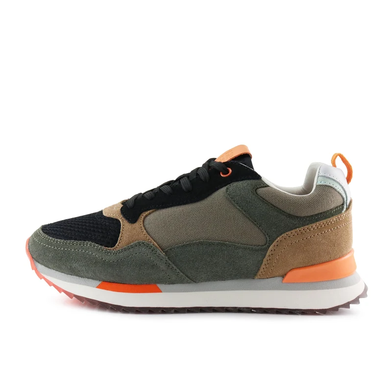 Deportiva kaki/negro MANILA Hoff
