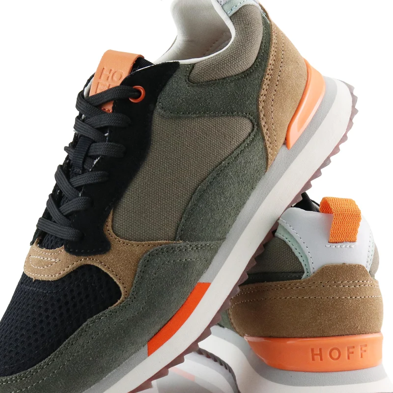 Deportiva kaki/negro MANILA Hoff