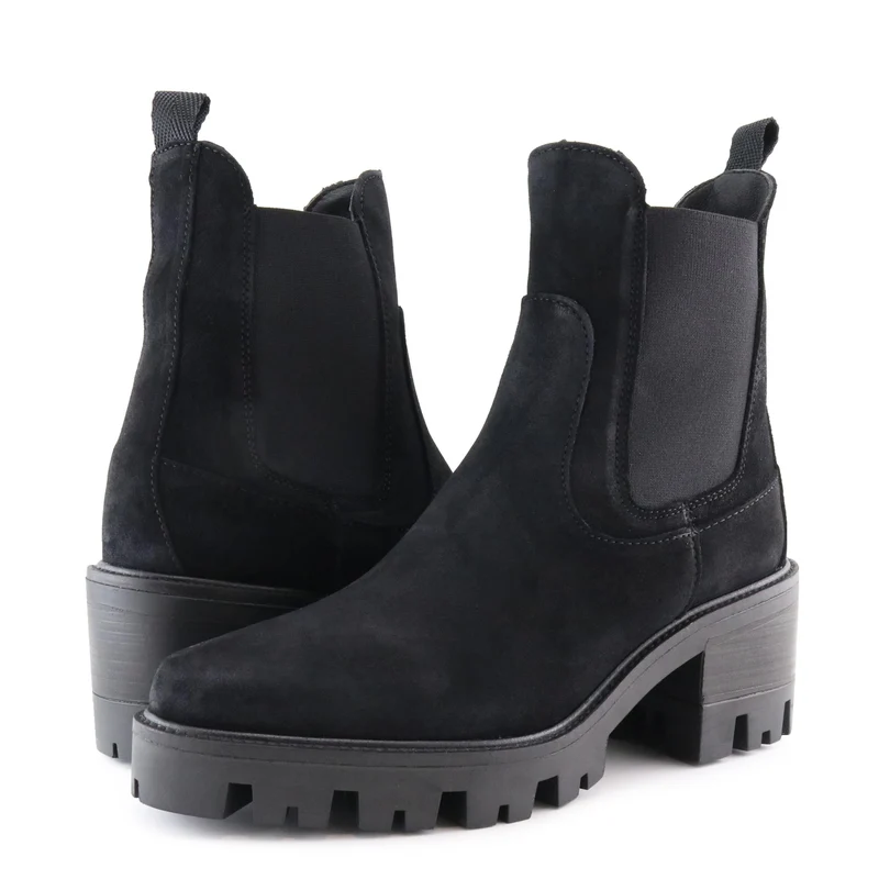 Botín serraje negro 4093 Alpe