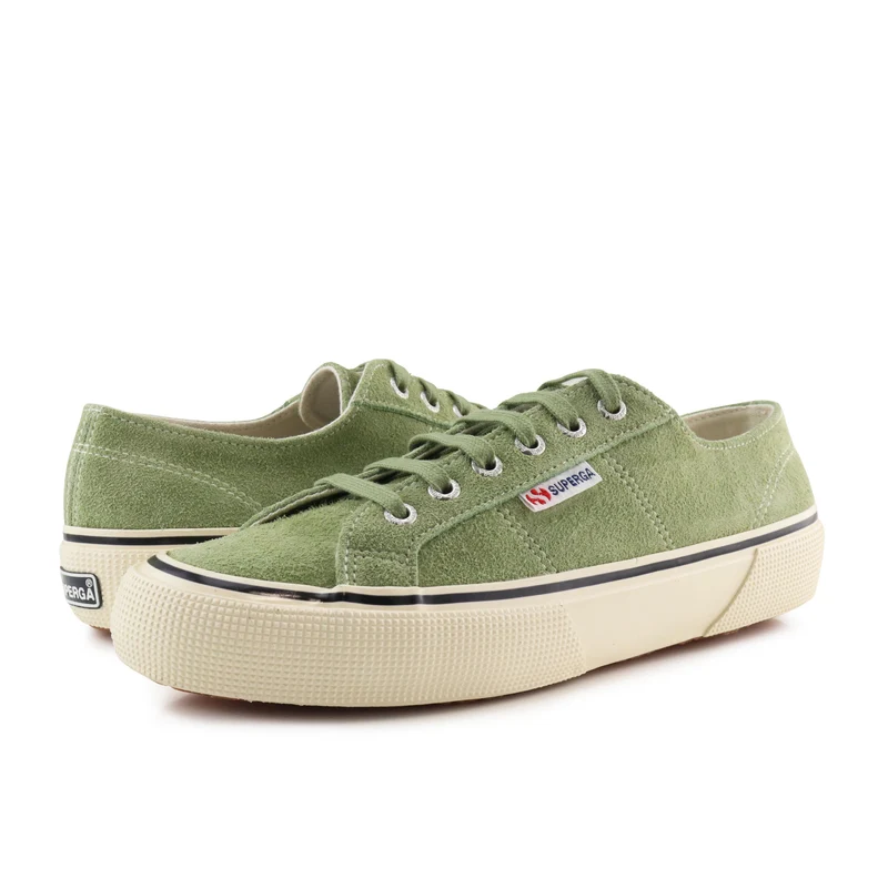 Zapatilla verde claro 2490HAIRYSUEM Superga