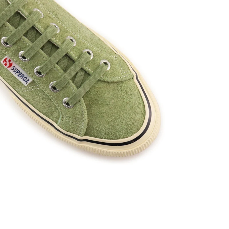 Zapatilla verde claro 2490HAIRYSUEM Superga