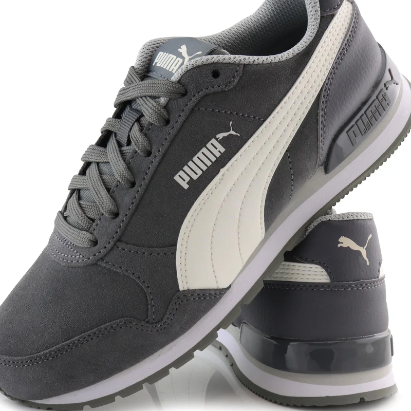 Deportiva serraje gris V2RUNNERCOR Puma