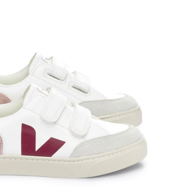 Deportiva blanco/fucsia/metal V12VEL Veja