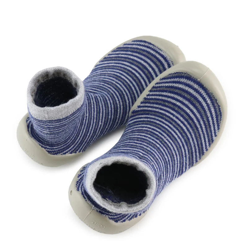 Zapatilla casa azul/gris 553ERAYAS Collégien