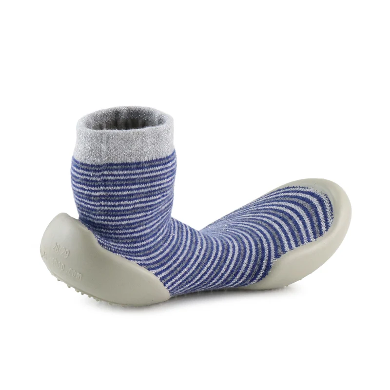 Zapatilla casa azul/gris 553ERAYAS Collégien