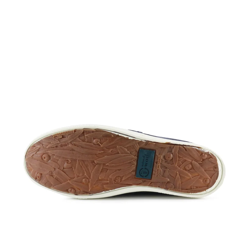 Zapatilla azul lavado LONA615-305 Natural World