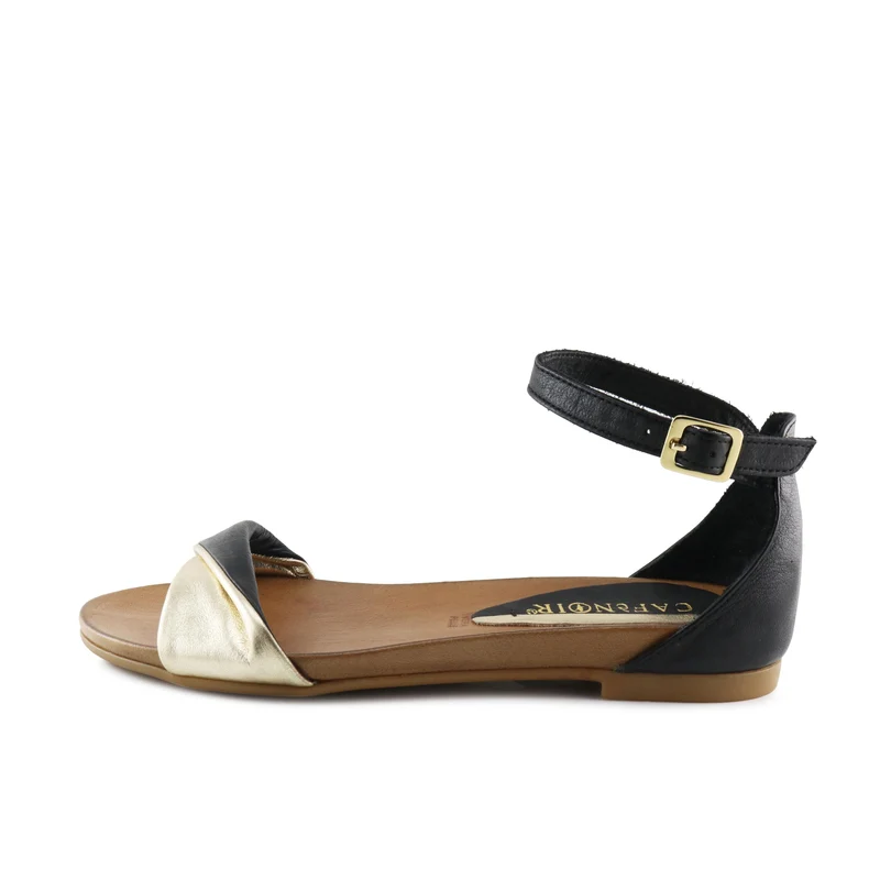 Sandalia negro GA106 Café Noir