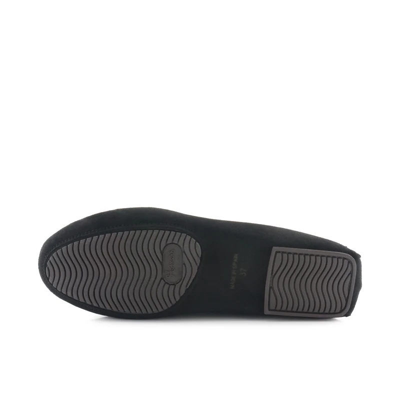 Zapatilla casa ante negro 7821 Homers