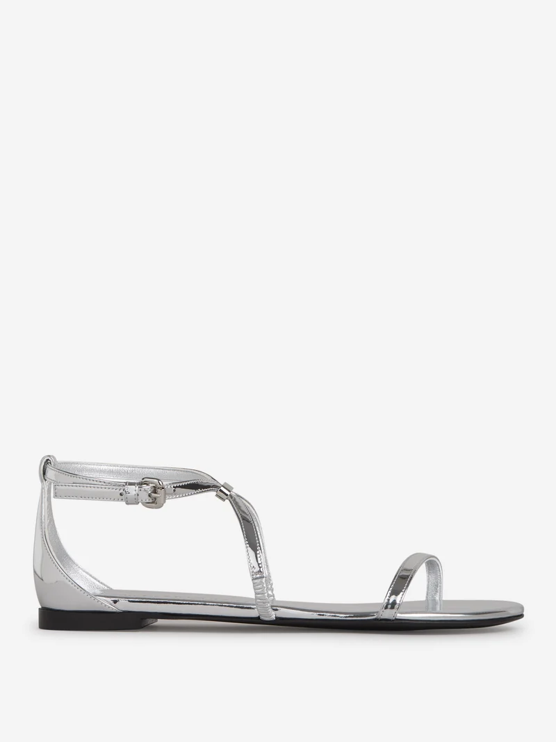 Sandalias Tiras Silver