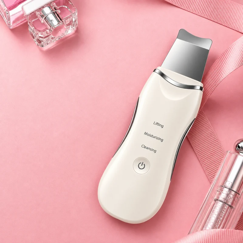 Miomu Espátula Ultrasónica para Limpieza Facial