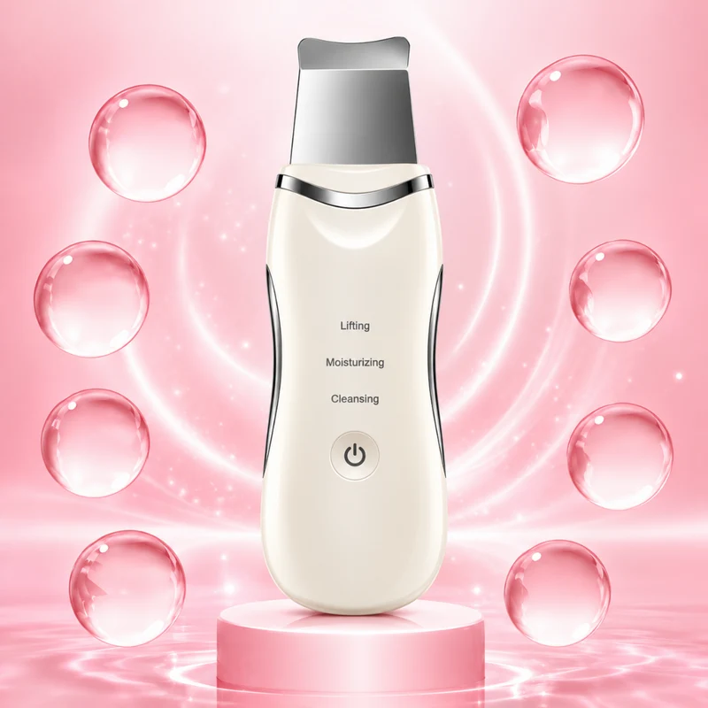 Miomu Espátula Ultrasónica para Limpieza Facial