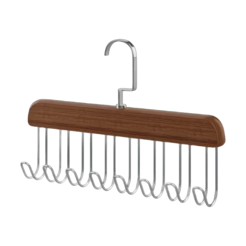 Miomu Percha Multiusos para Armario de 8 Ganchos