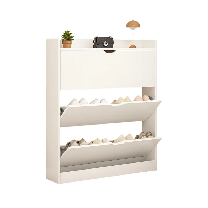 Miomu Mueble Zapatera 3 Niveles Estilo Gaveta