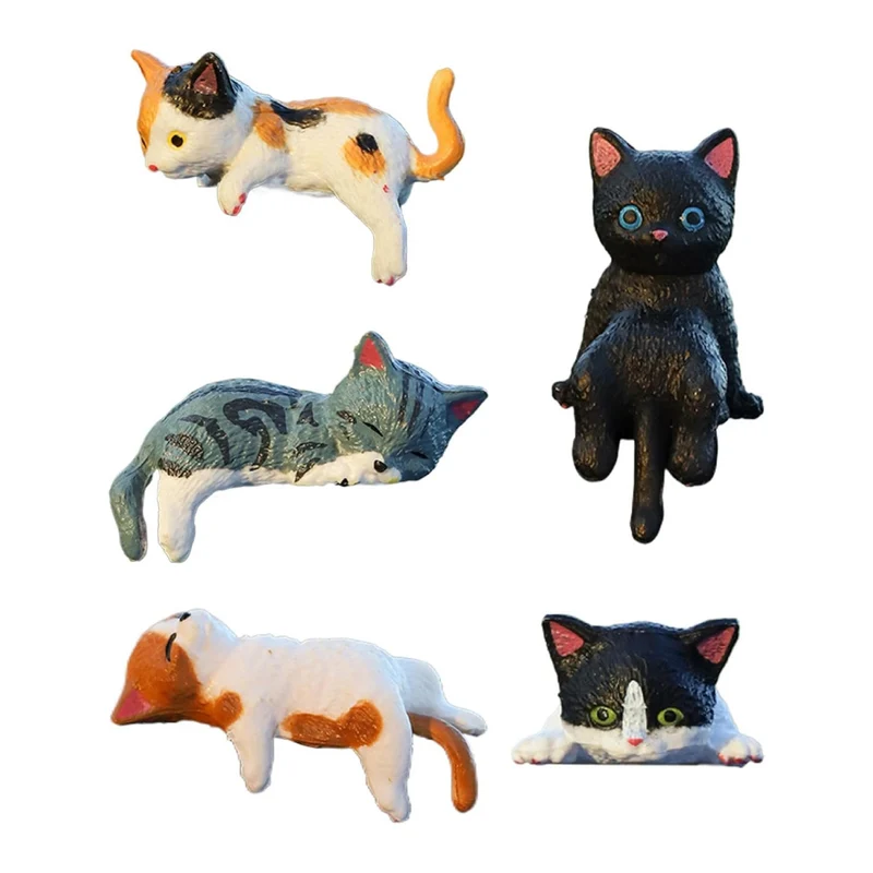Miomu Figuras de Gatos para Tablero del Auto o Monitor