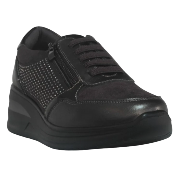 MUJER COMODO DEPORTIVO NEVADA NEGRO