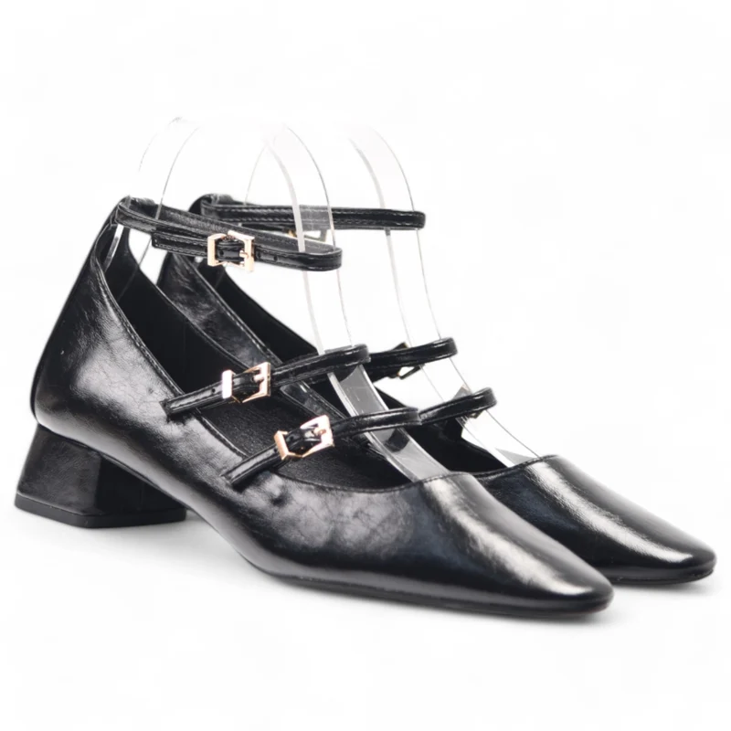 Mary Jane Corina Hebillas M4665 Negro