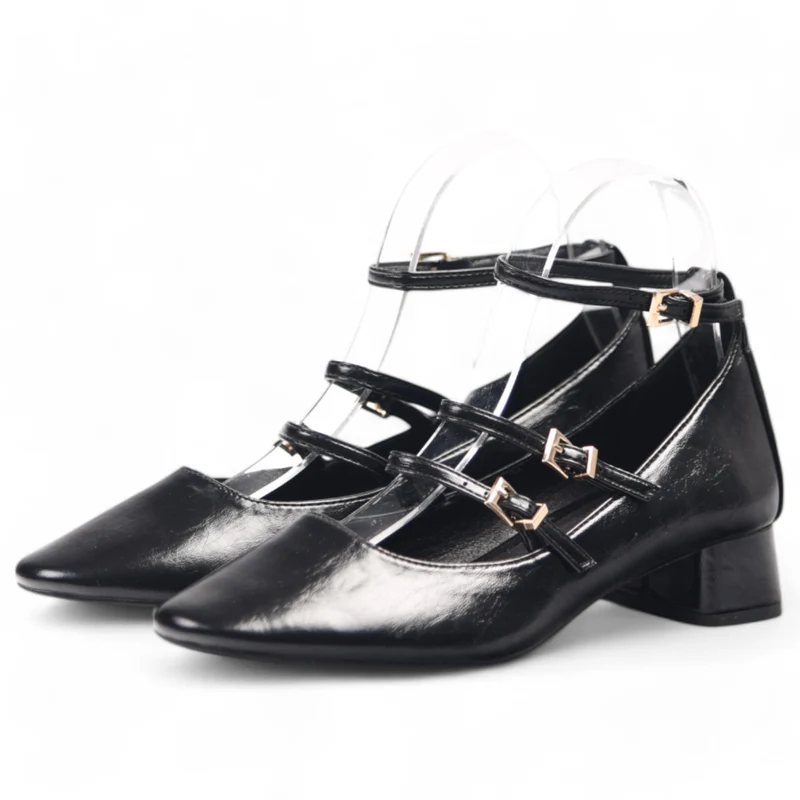 Mary Jane Corina Hebillas M4665 Negro