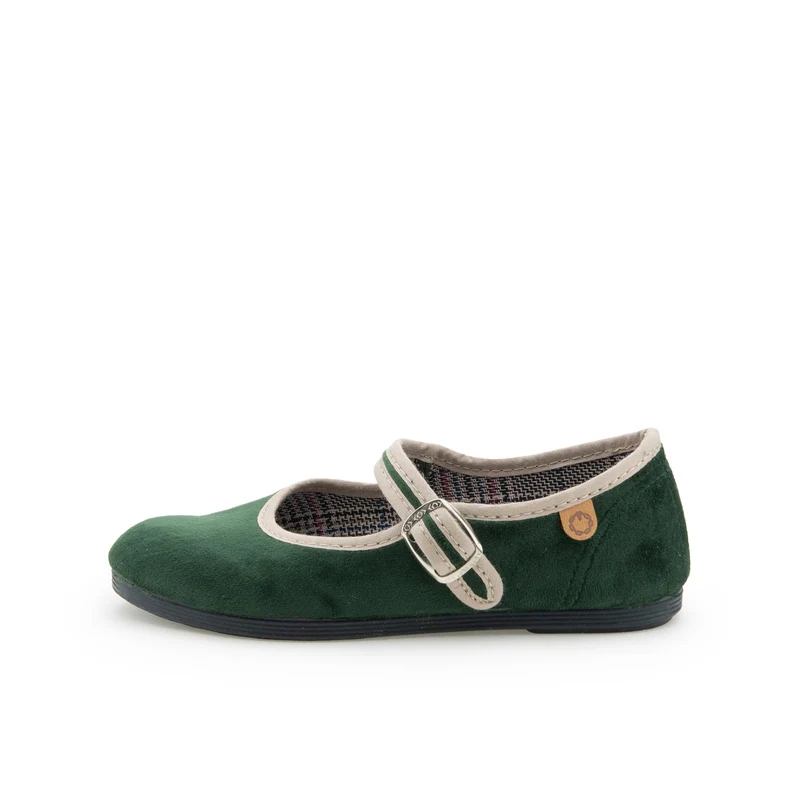 Mercedita verde/beige 55431 La Cadena