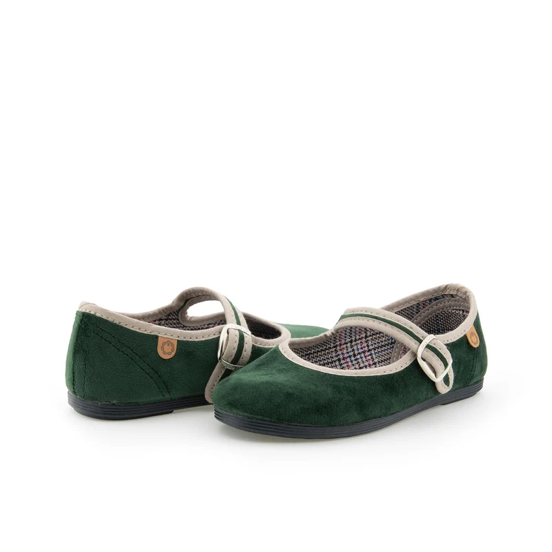 Mercedita verde/beige 55431 La Cadena