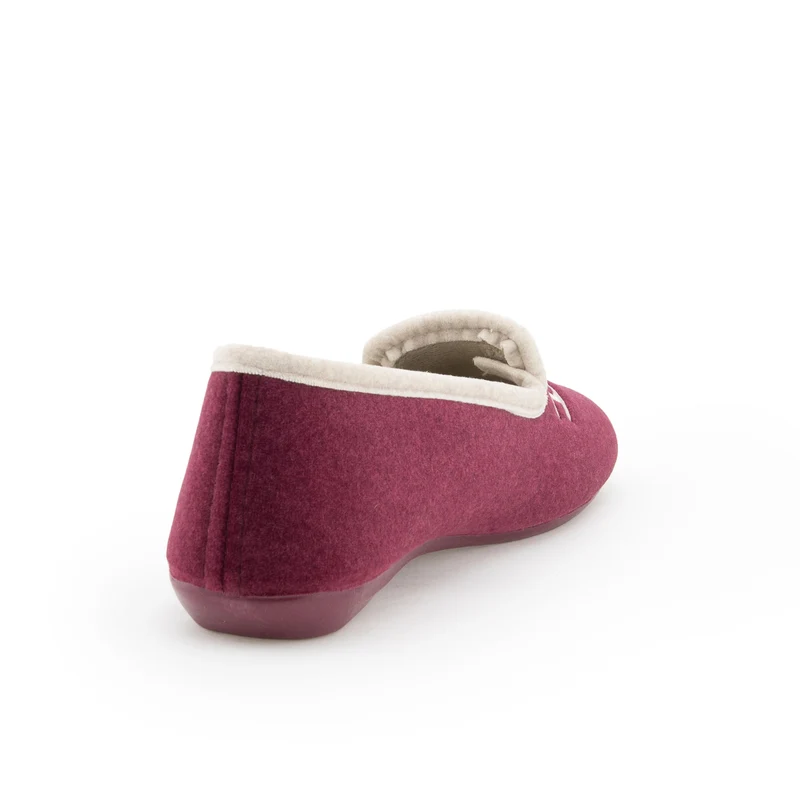 Zapatilla casa burdeos 2898073 Norteñas