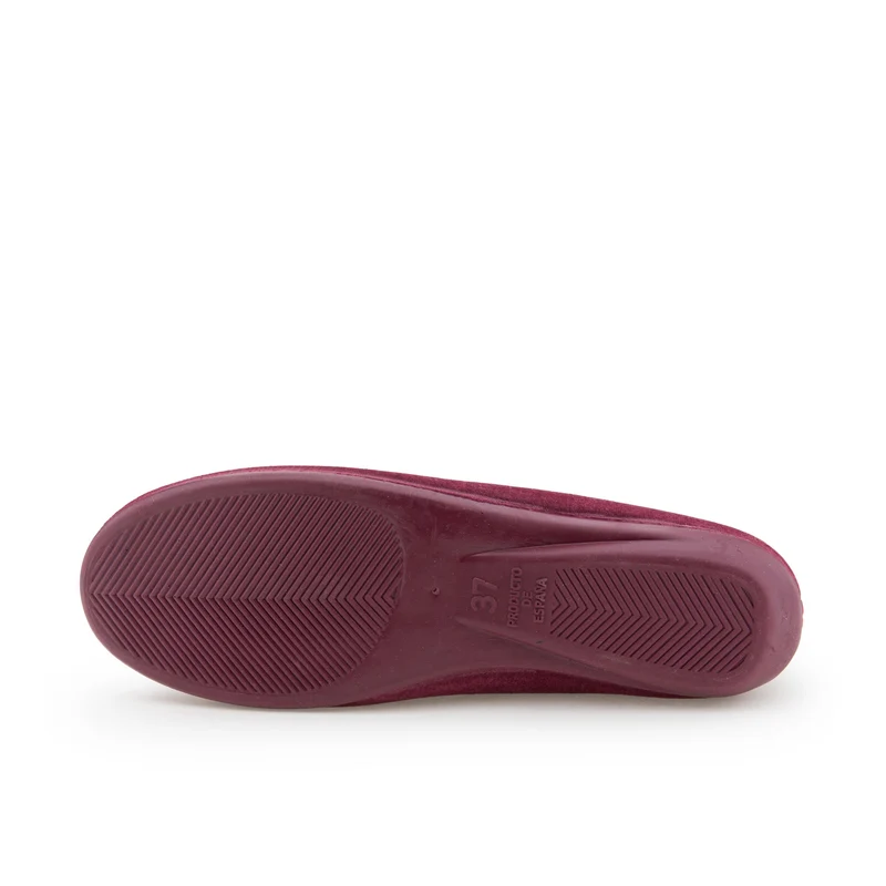 Zapatilla casa burdeos 2898073 Norteñas