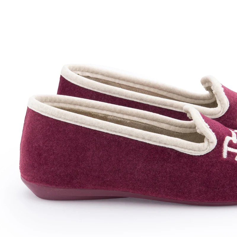 Zapatilla casa burdeos 2898073 Norteñas