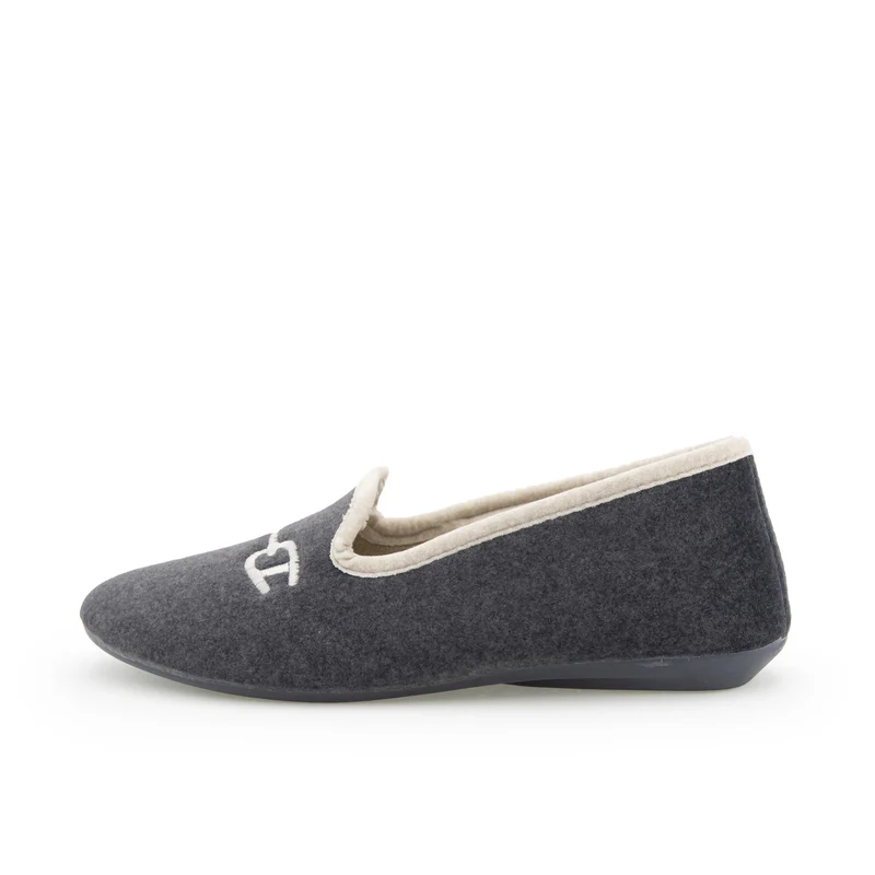 Zapatilla casa antracita 2898073 Norteñas