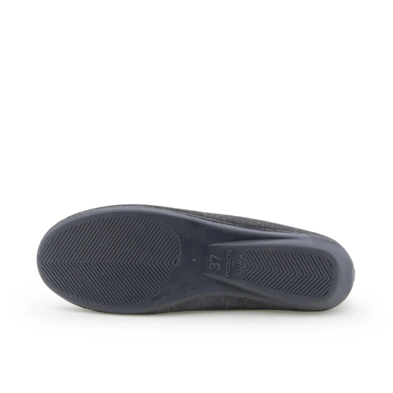 Zapatilla casa antracita 2898073 Norteñas