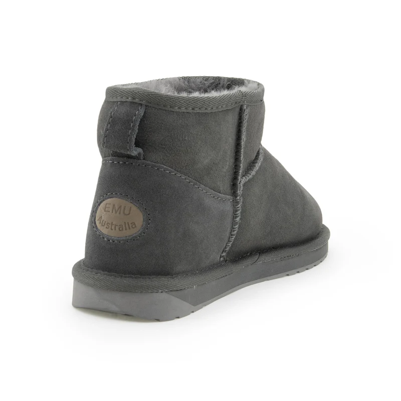 Bota serraje gris STINGERMICRO Emu