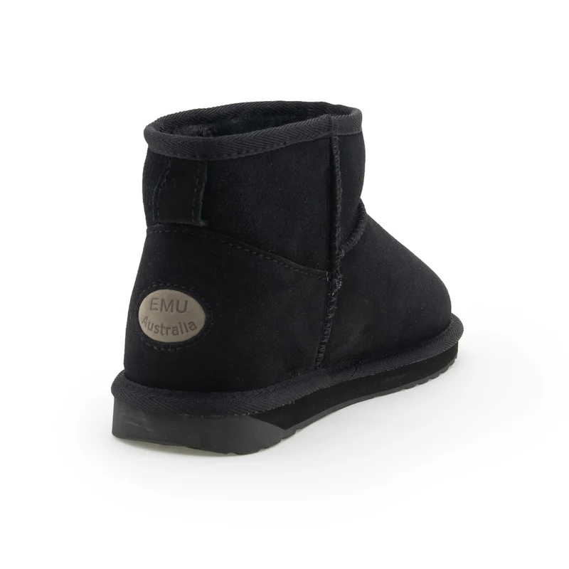 Bota serraje negro STINGERMICRO Emu
