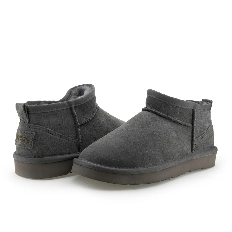 Bota serraje gris 7303 Natural World