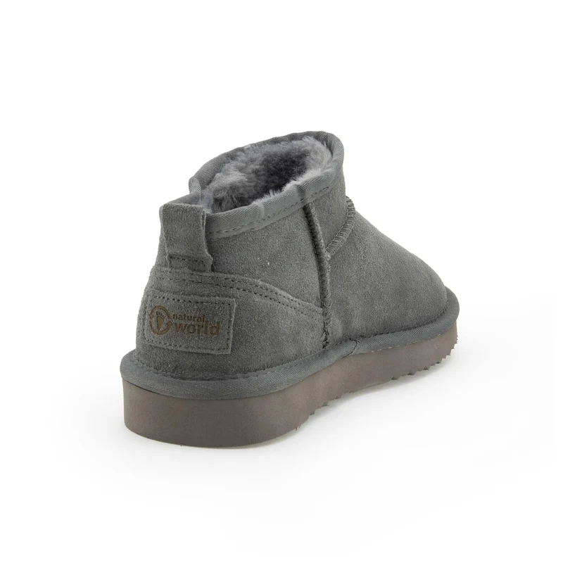 Bota serraje gris 7303 Natural World