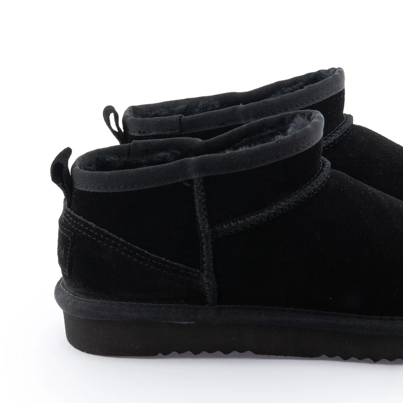 Bota serraje negro 7303 Natural World