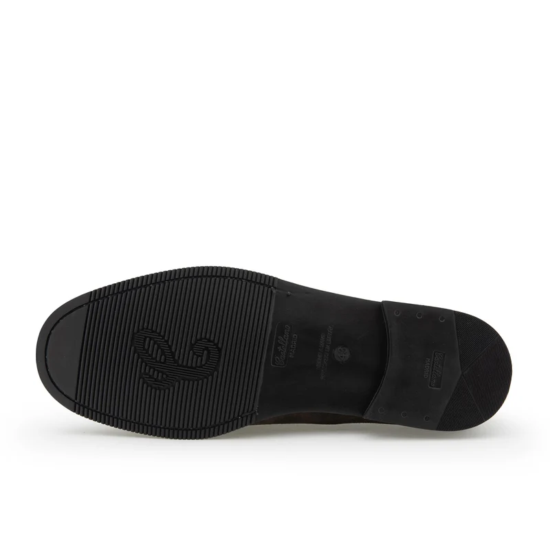 Mocasín serraje marrón 513 Castellano