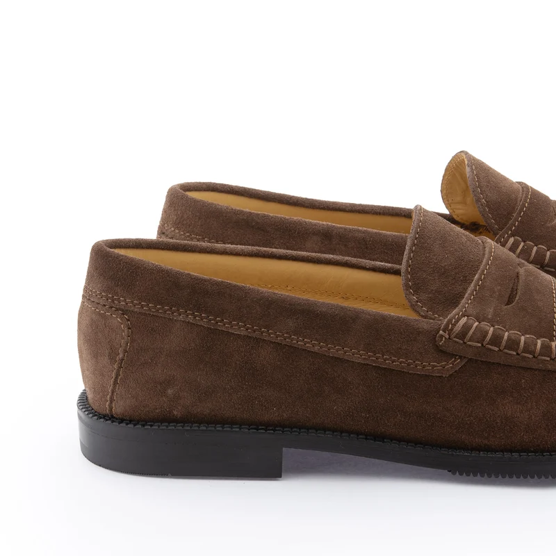Mocasín serraje marrón 513 Castellano