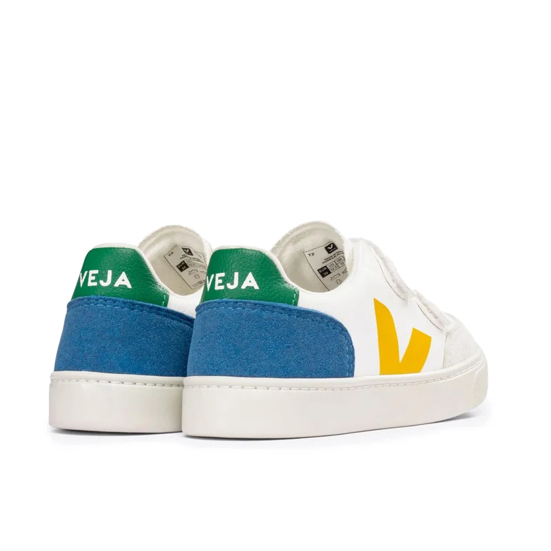 Deportiva blanco/amarillo/azul V12VEL Veja