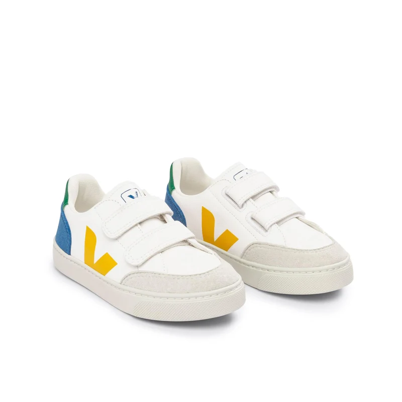 Deportiva blanco/amarillo/azul V12VEL Veja
