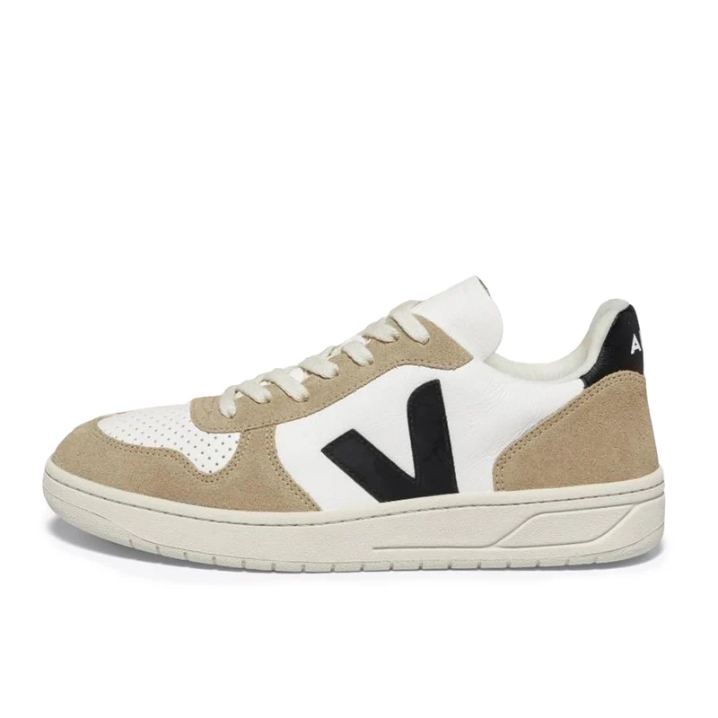 Deportiva blanco/negro/beige V10 Veja