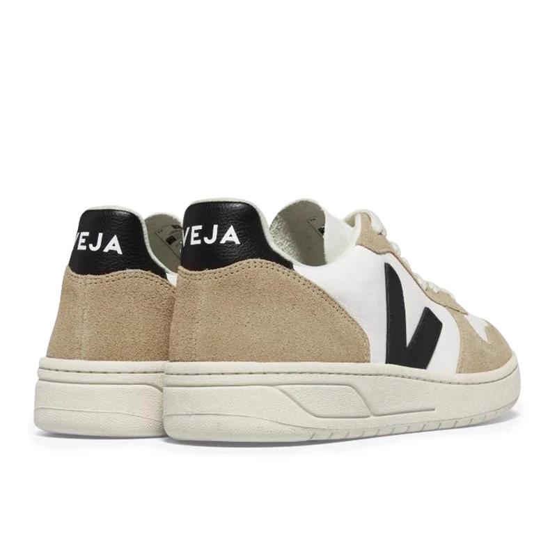Deportiva blanco/negro/beige V10 Veja